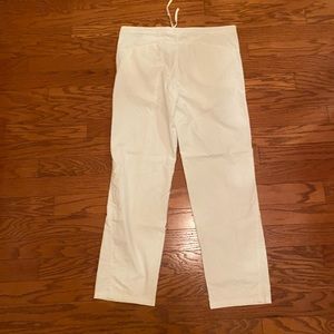 Vintage 90s Men’s White Drawstring pants - Size small